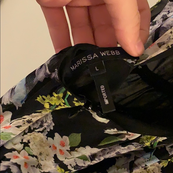 Marissa Webb Andrea Silk Print Dress - Picture 8 of 8